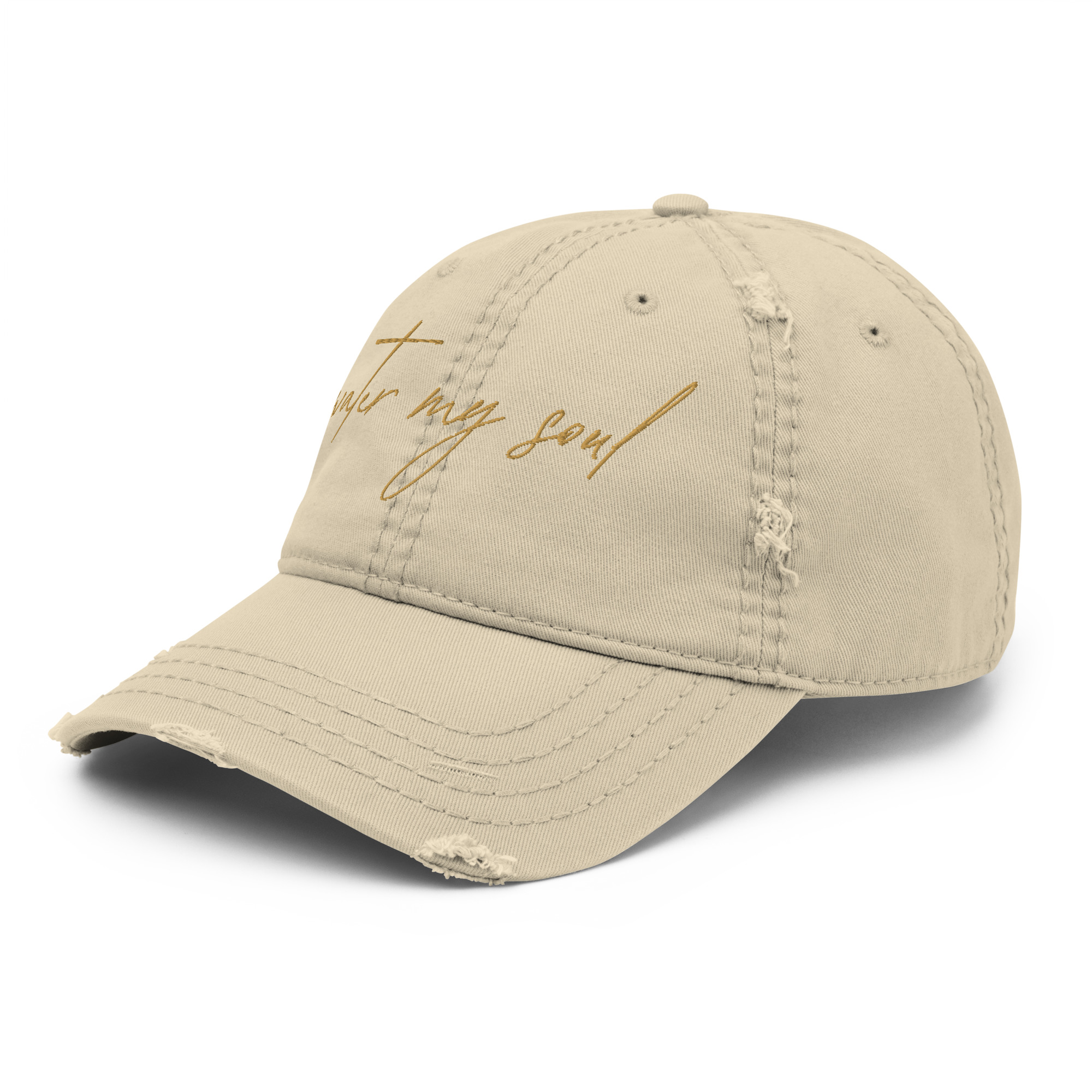'Water My Soul' Distressed Dad Cap - Image 3